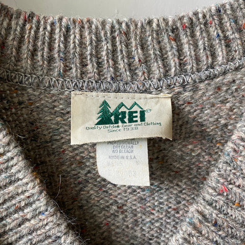 80's REI Wool Vest - Medium