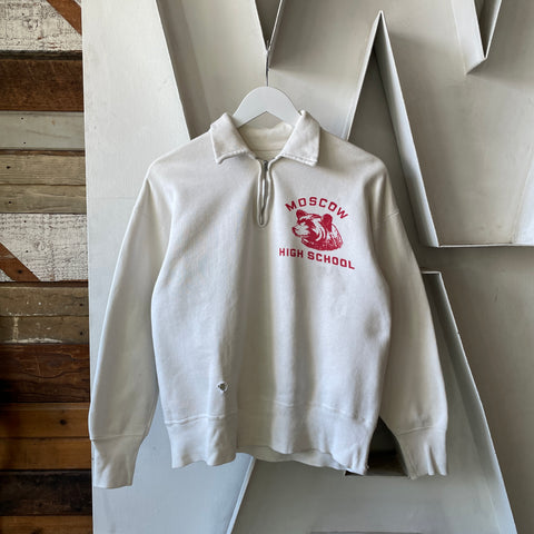 60’s Bear Zip Sweatshirt - Medium