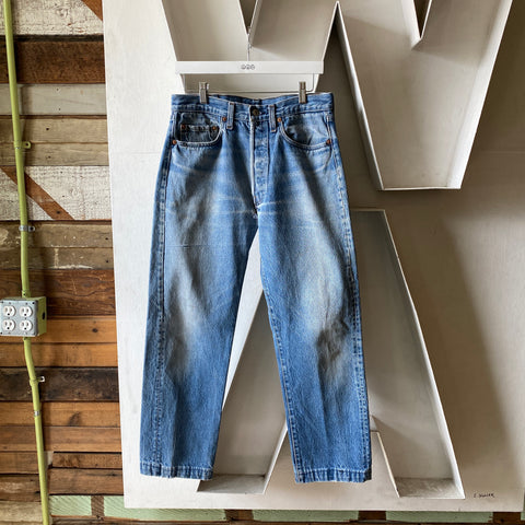 80’s Levi’s 501 Denim - 30” x 28.5”