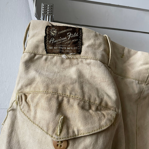 60's American Field Trousers - 30” x 27.5”