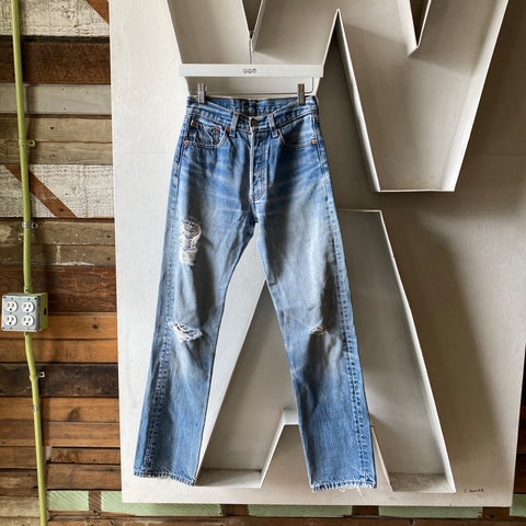 90’s Levi’s 501 Denim - 24” x 30”