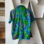 70’s Kauai Barkcloth Aloha Shirt - Medium