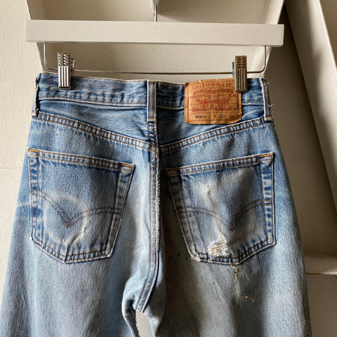 90’s Levi’s 501 Denim - 24” x 30”