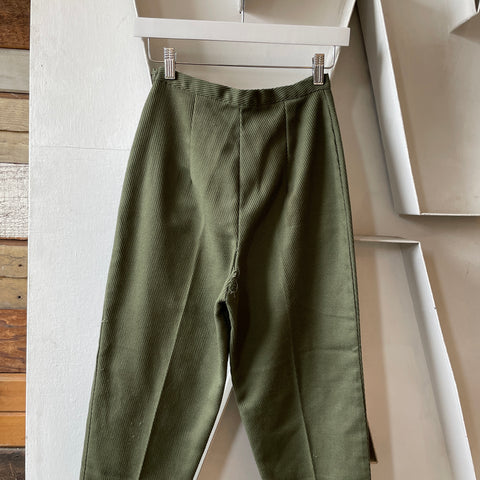 60’s Side Zip Pants - 23” x 23.5”