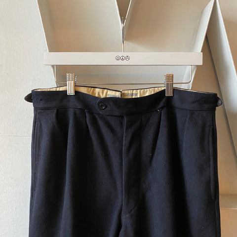 50's Wool Trousers - 33” x 32.5”
