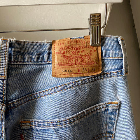 90’s Levi’s 501 Denim - 30” x 33”