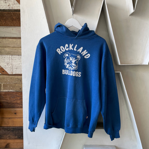 90's Russell Rockland Bulldogs Hoodie - Large