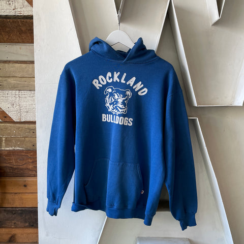 90's Russell Rockland Bulldogs Hoodie - Large