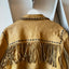 40’s Fringed Buckskin Jacket - Small
