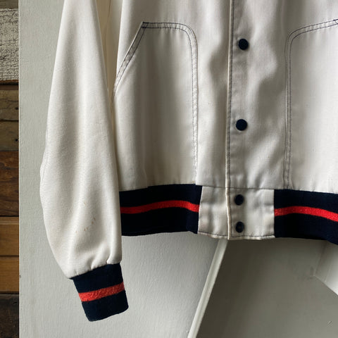 70's JCP Light Bomber Jacket - Large
