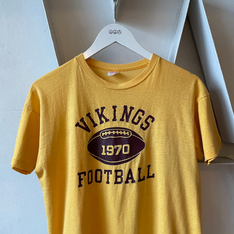 70’s Champion Football Tee - Small