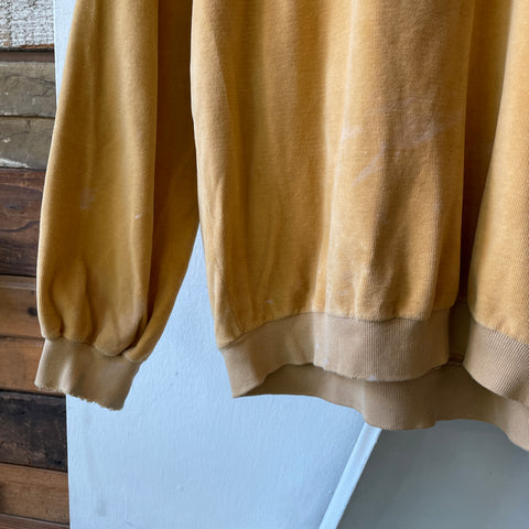 60's Munsingwear Chenille 1/4 Zip - Large