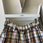 60’s Madras Plaid Shorts - 26” x 3”