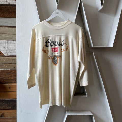 70’s Coors Football Tee - XL