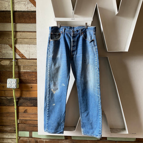 90’s Levi’s 501 Denim - 34” x 30”