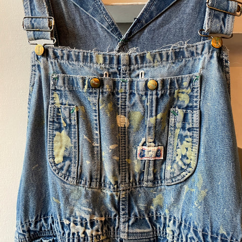 60’s Painted Big Smith Overalls - XL