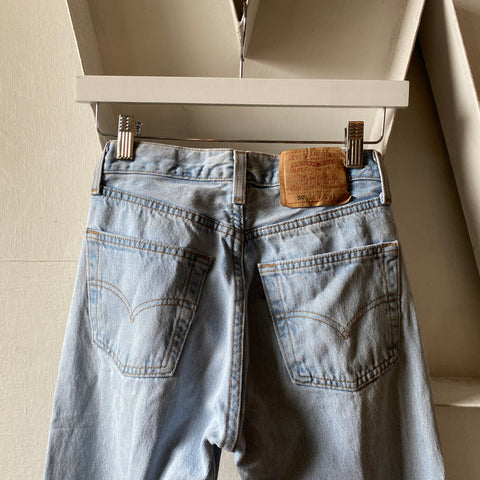 90’s Levi’s 501 Denim - 24” x 29”