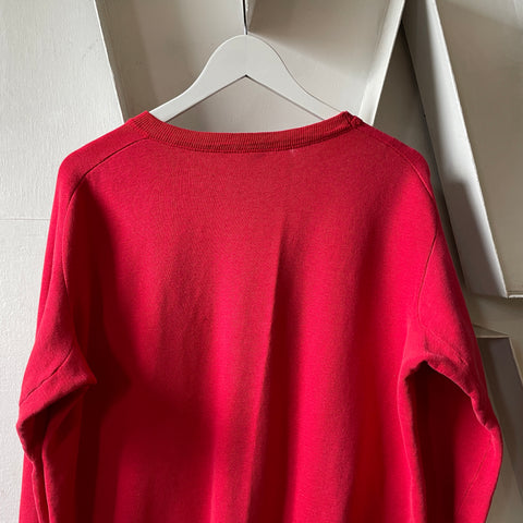 50’s Brent Freedom Sleeve Single V Crewneck - Large