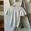 60's Short Sleeve White Sweat - Medium