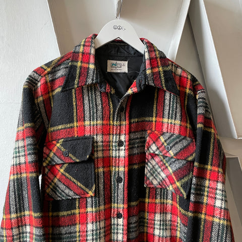 70’s Kmart Heavy Wool Flannel - Large