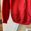 70's Red Zip Up Sweat - XL