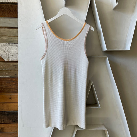 70’s Maherajah Water Skis Waffleknit Tank - Medium