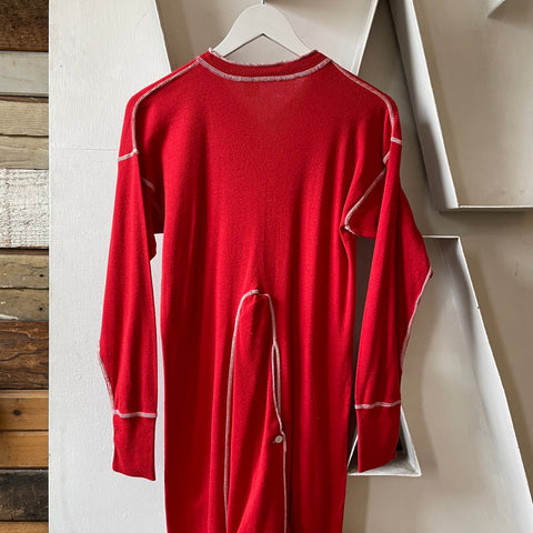 70’s Cotton Union Suit - Large
