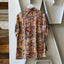 60’s Rayon Printed Button Up - XL