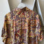 60’s Rayon Printed Button Up - XL