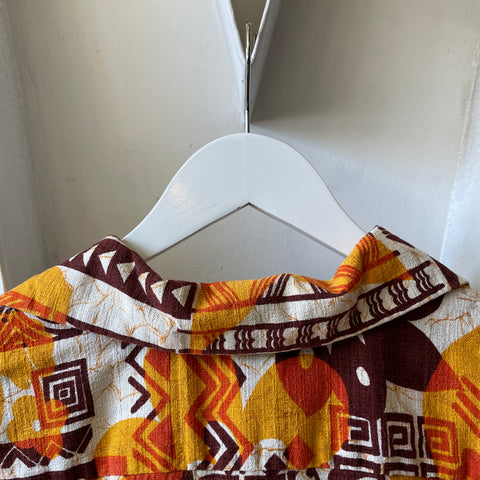 60’s Black Point Hawaiian Shirt - Medium