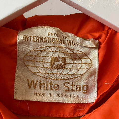60’s White Stag Loop Collar Poncho - OS