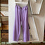 60’s Lavender Linen Flares - 27.5” x 29”