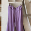 60’s Lavender Linen Flares - 27.5” x 29”