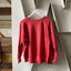 60's Champion Collegiate Raglan Sweatshirt - Large