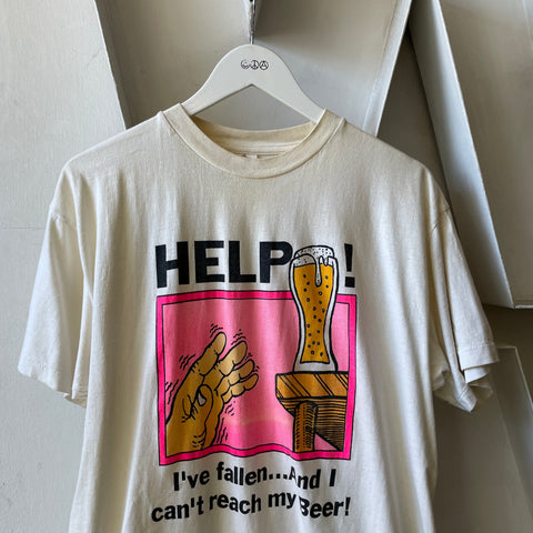 80’s Just Out Of Reach Beer Tee - Large