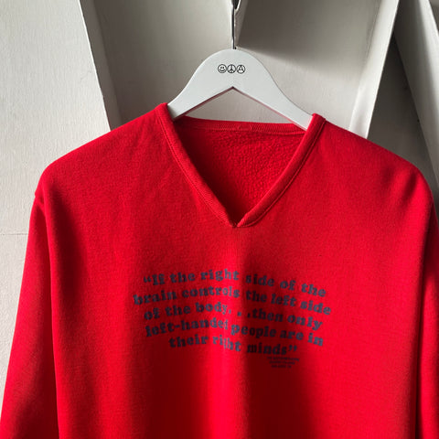 80's Left Hand Propaganda Sweatshirt - Medium