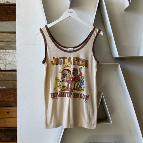 70’s Just A Pinch Tank - Small