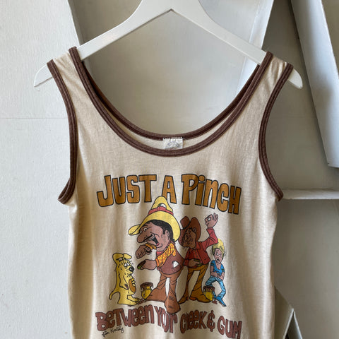 70’s Just A Pinch Tank - Small