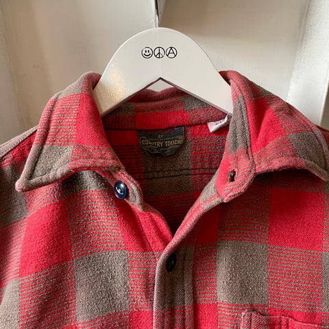 60’s Heavy Cotton Flannel - Large