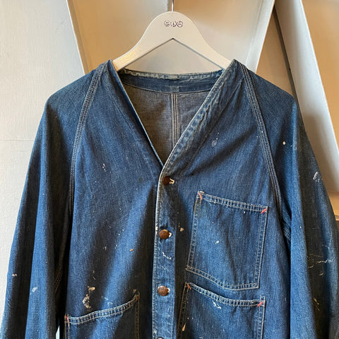 40’s Pay Day Engineer Jacket - Medium