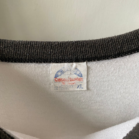 80's Raise Hell Raglan Tee - XL