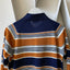 70’s Poly Striped Polo - Small
