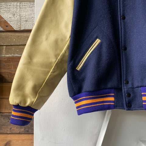 80's Varsity Jacket - XL