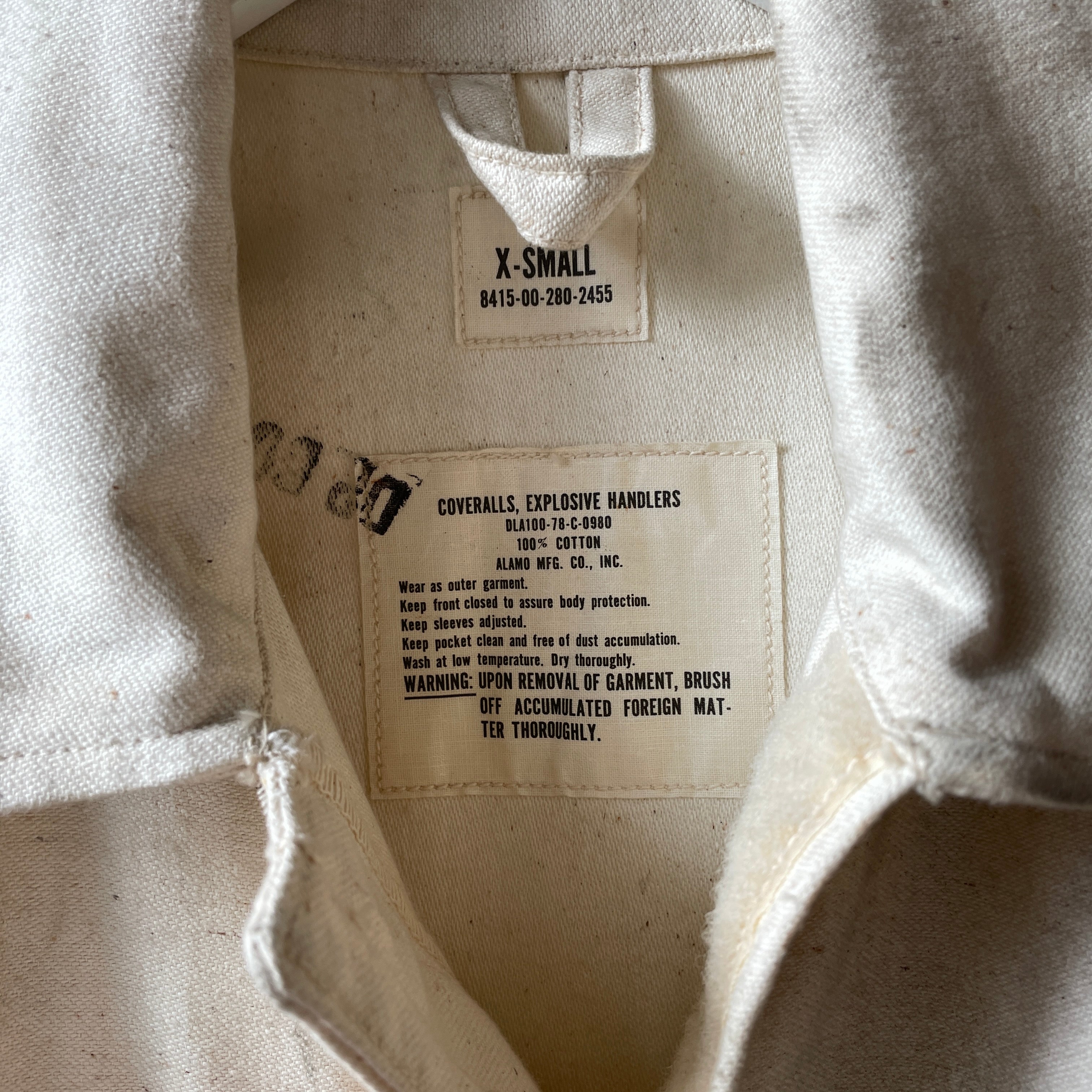 70's Explosive Handlers Coveralls - XS – Kissing Booth