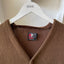 80’s Brown Cardigan - Large