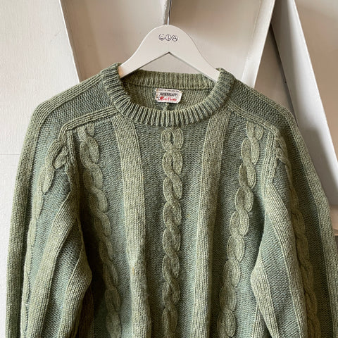 60’s English Wool Sweater - Large