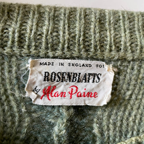 60’s English Wool Sweater - Large