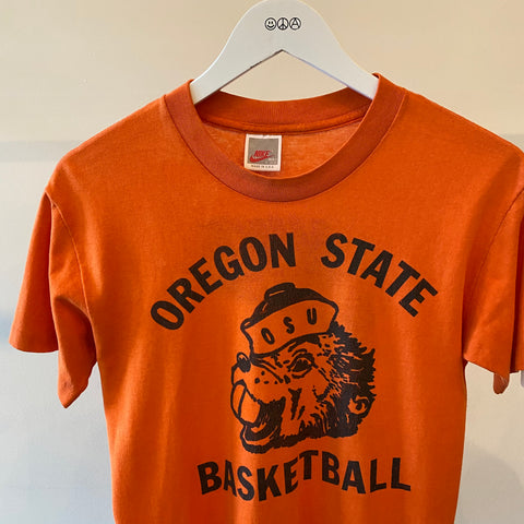 90s Nike Oregon State Basketball Tee - Size Medium