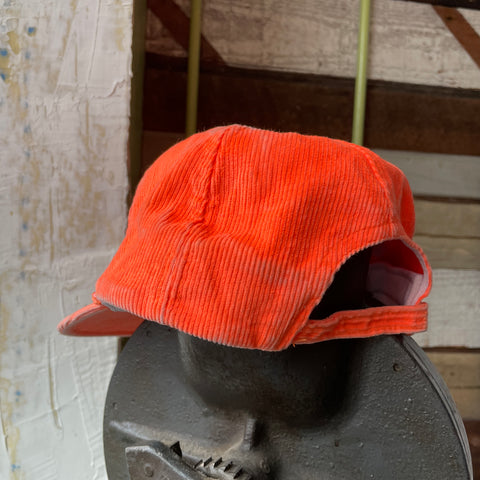 90’s Neon Casting Corduroy Hat - OS
