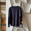 80's Wool Crewneck Sweater - XL